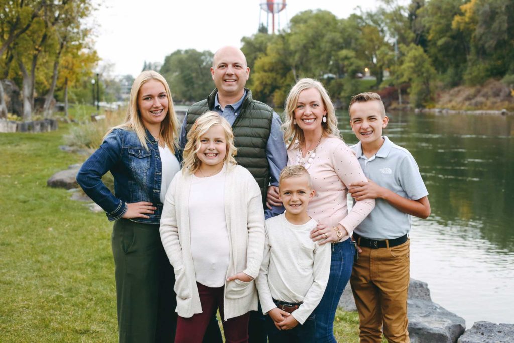 Dr. McCoy and His Family - orthodontist idaho falls