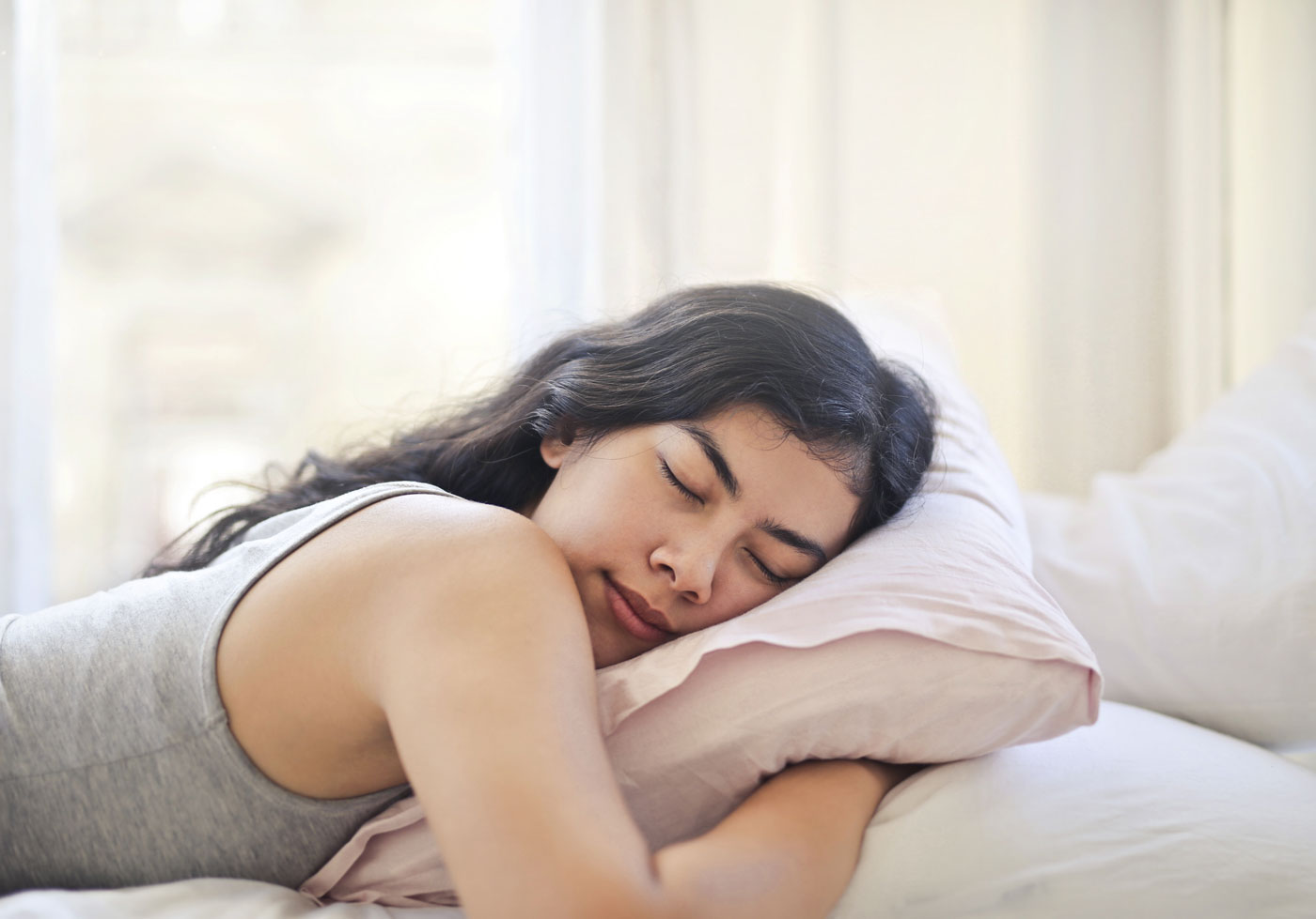 Woman Sleeping - orthodontist idaho falls